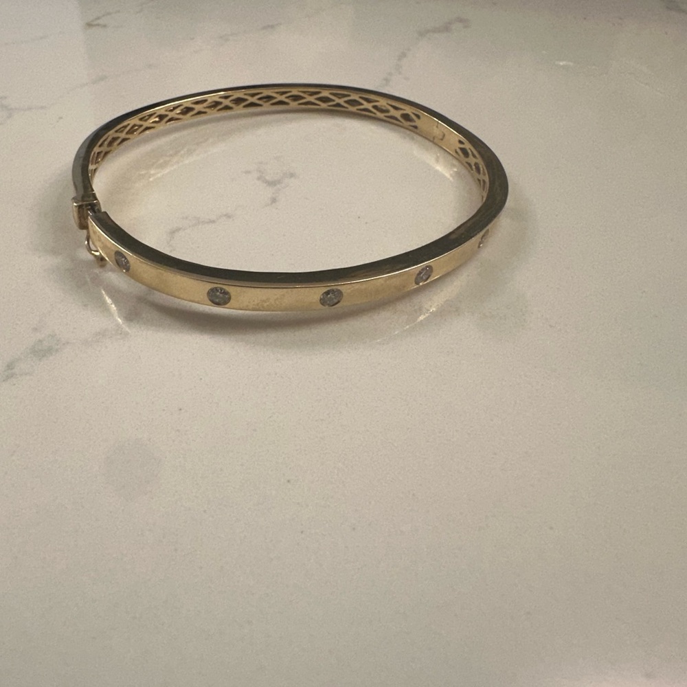 Ring Concierge Inlay Gold bracelet - Picture 5 of 7